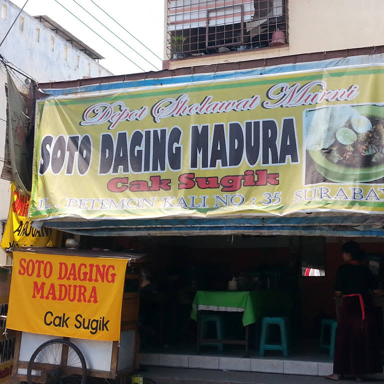Soto Daging Madura Cak Sugik
