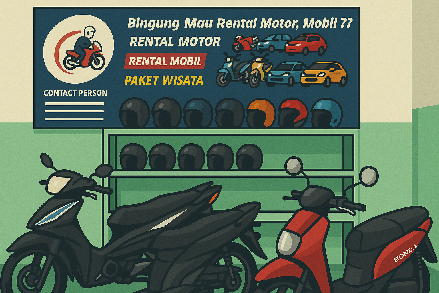 Liburan Seru dan Hemat di Surabaya? Sewa Motor di Rental Motor Barokah Solusinya!