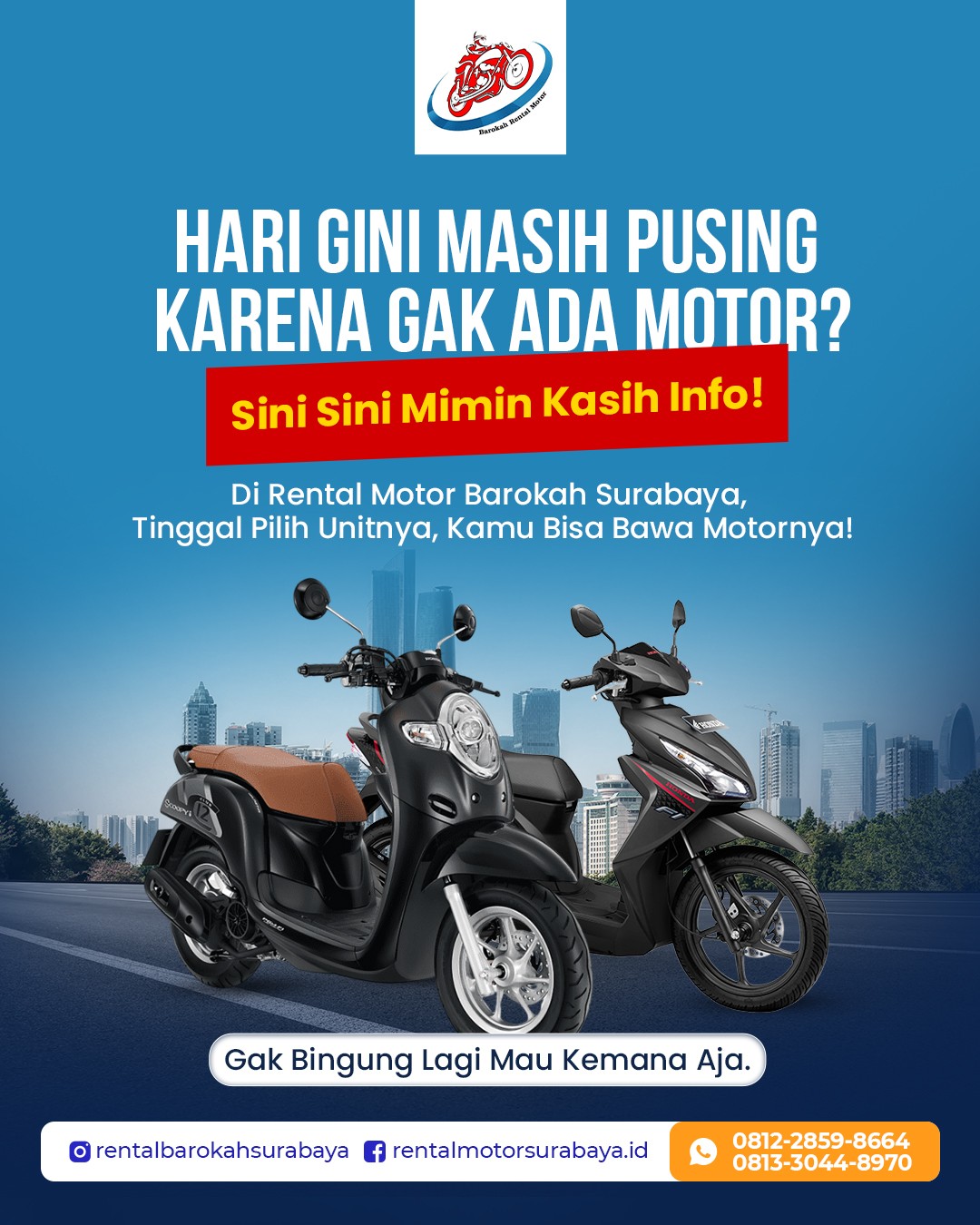 sewa motor surabaya – Type wisawatan di Indonesia