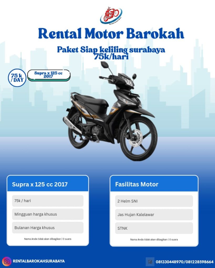 Rental Motor Surabaya