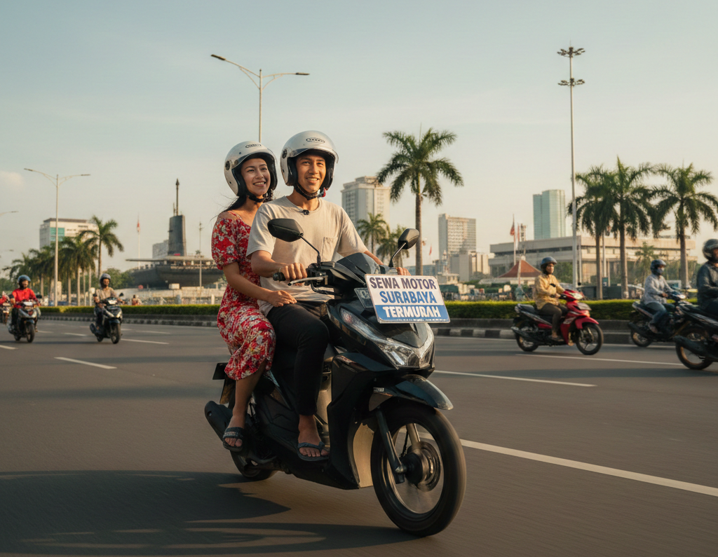 Sewa Motor di Surabaya Termurah