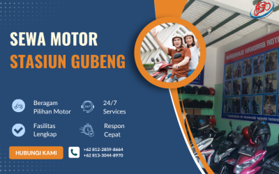 Sewa Motor Stasiun Gubeng | Layanan Cepat dan Responsif