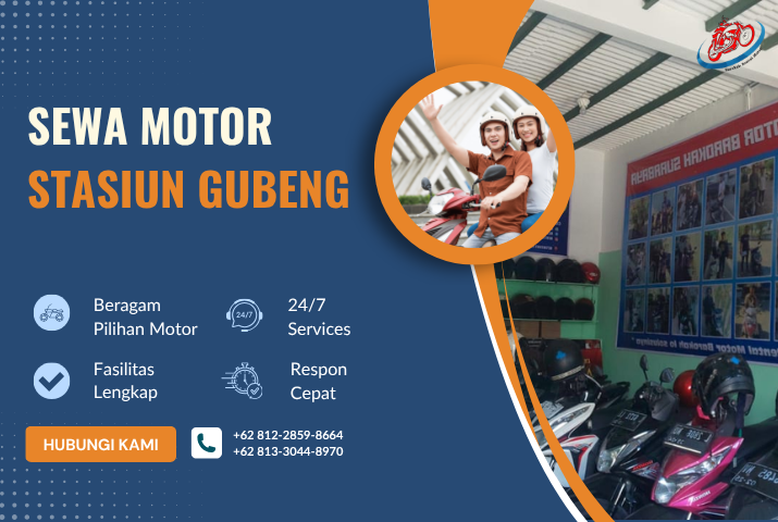 Sewa Motor Stasiun Gubeng | Layanan Cepat dan Responsif