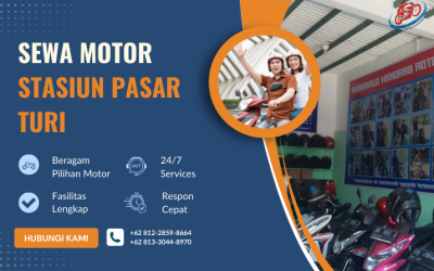 Sewa Motor Stasiun Pasar Turi | Cepat, Aman, dan Mudah