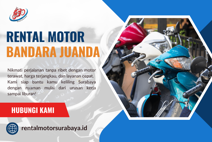 Rental Motor Bandara Juanda