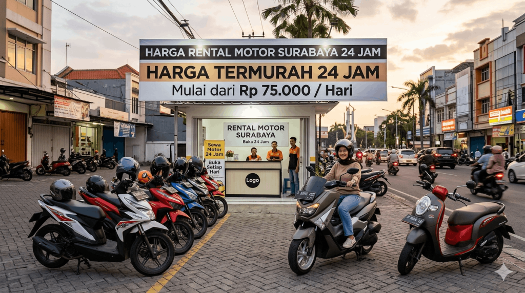 Harga Rental Motor Surabaya 24